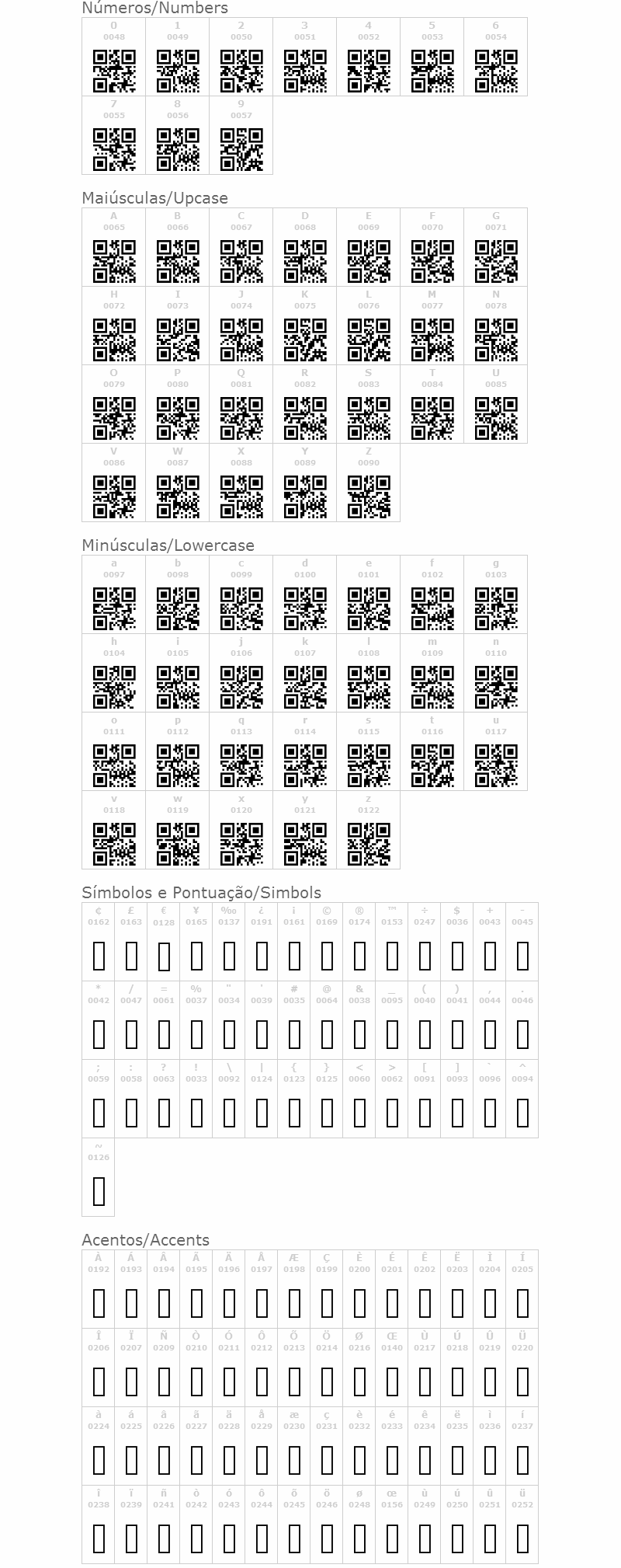 AlphanumericQR