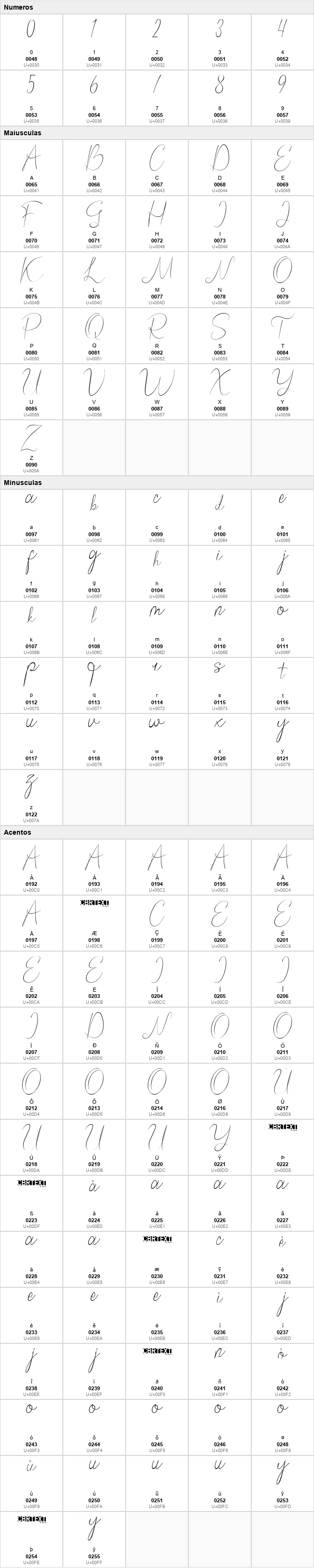 Bordershine Script