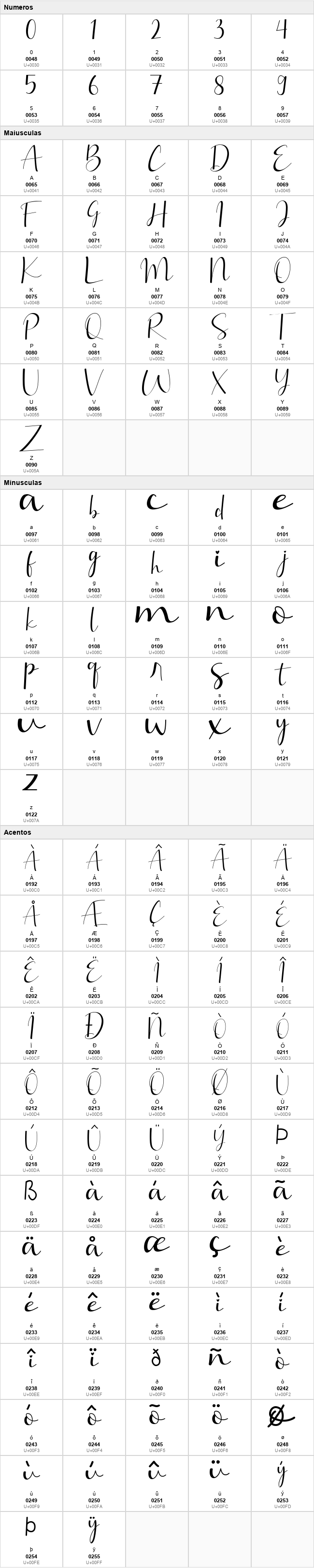 Brillia Calligraphy