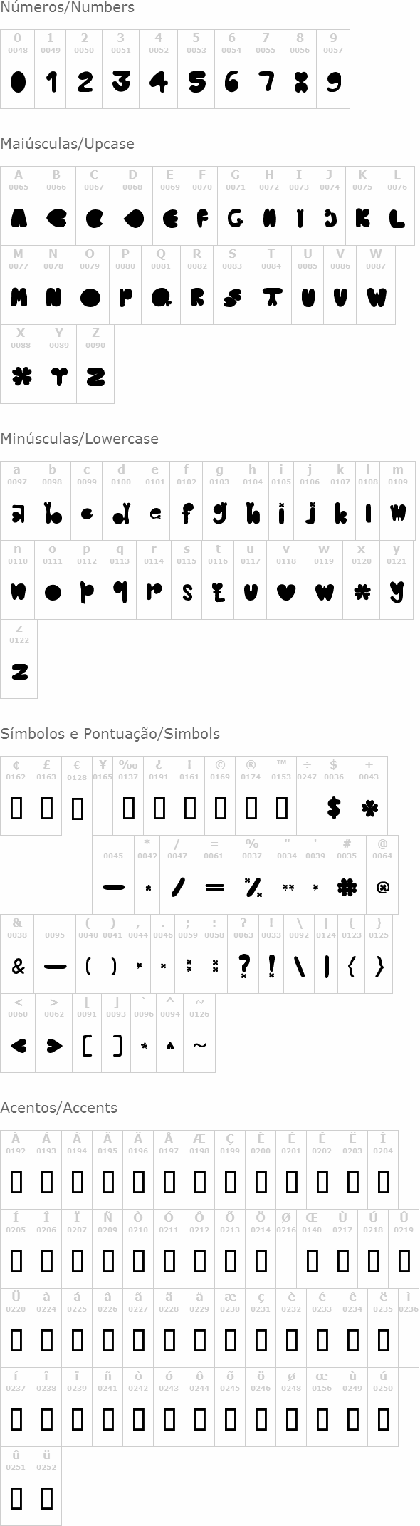 Clover Typeface