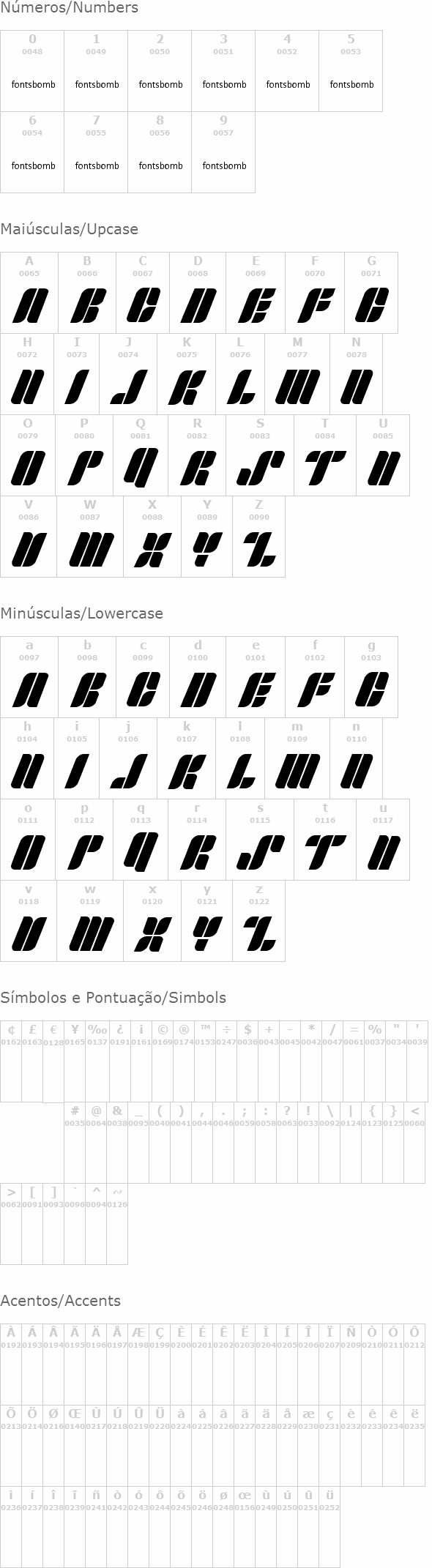 Fonts Bomb Skipper