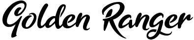 Golden Ranger Fonte | Criar Logotipo