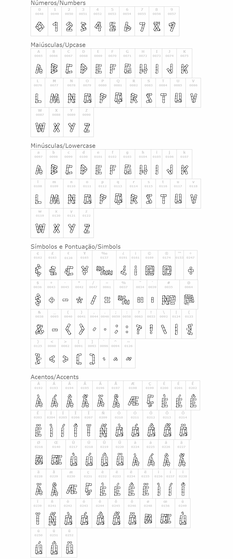 Hanalei font