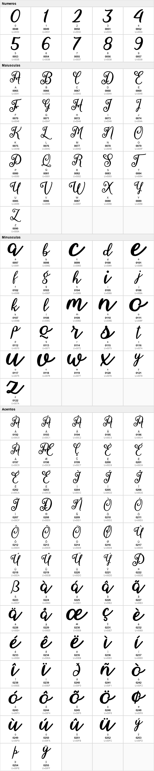 March Calligraphy