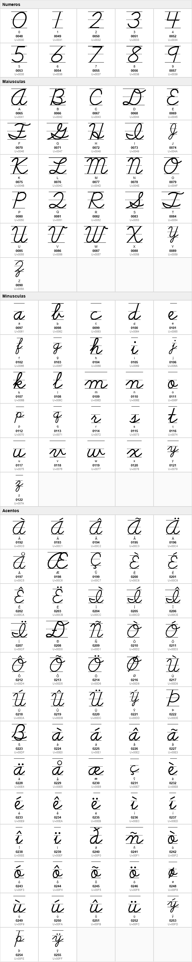 School Script Dashed