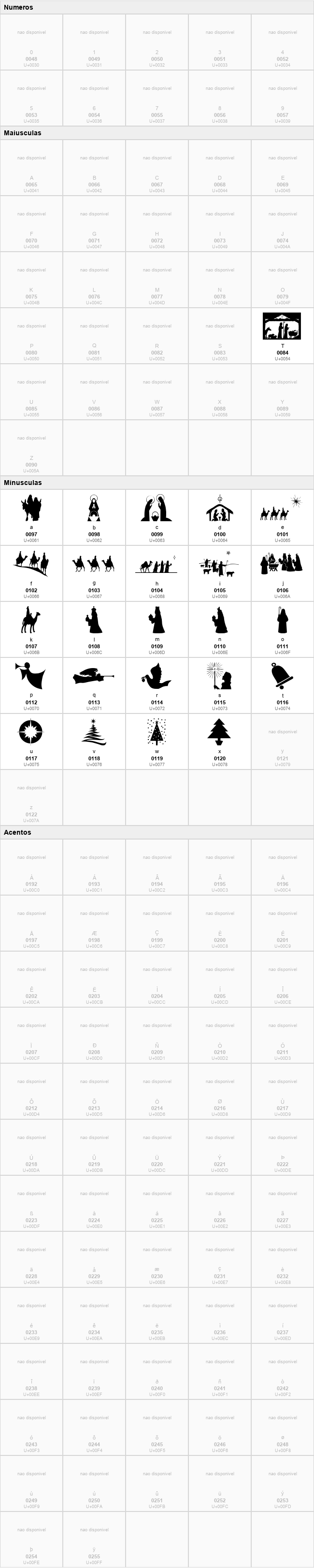 SL Christmas Silhouettes