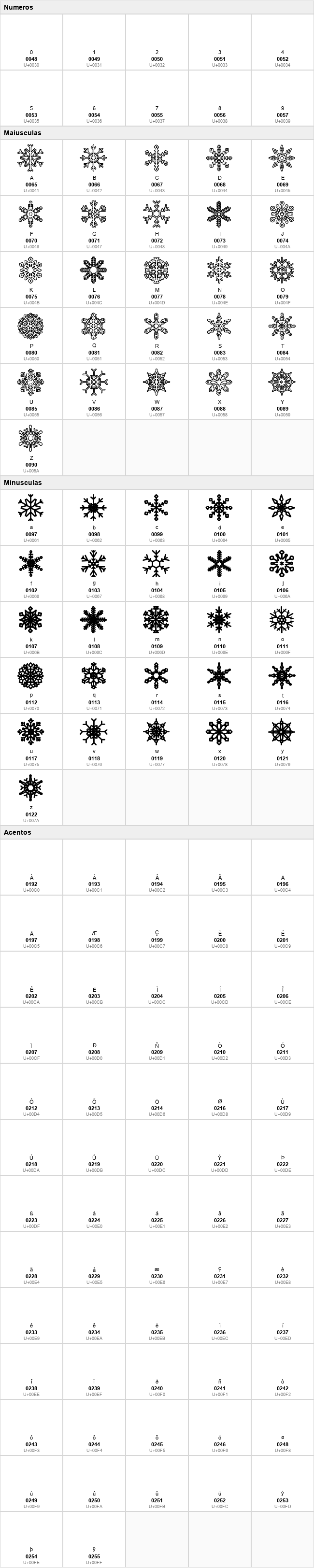 Snowflakes St
