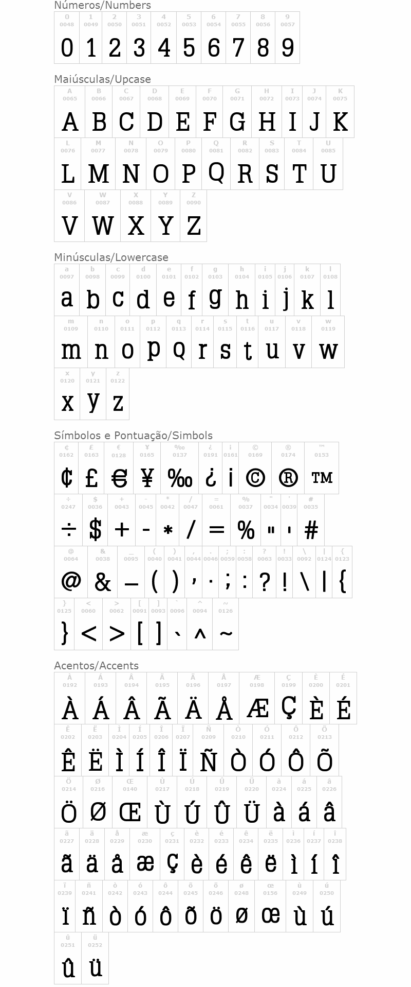 Typo Latin Serif