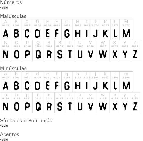 You can make your own font